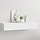 Étagère murale avec tiroir 60 cm - Blanc - Jusqu'à -49%