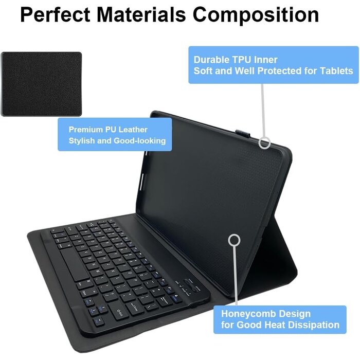 Étui clavier amovible pour tablette 10.5" - Jusqu'à 27% de remise