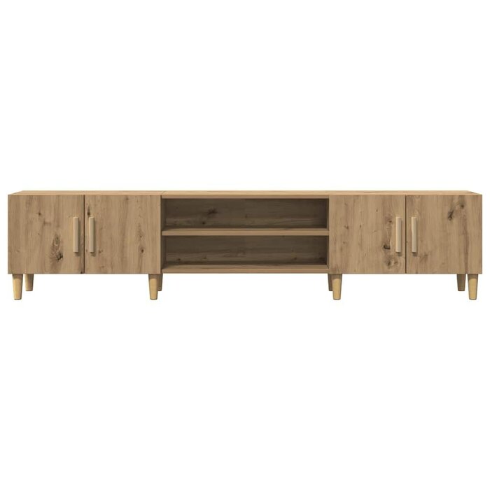 Meuble TV 180cm Chêne Artisan - Jusqu'à 61% de réduction