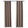 Lot de 2 rideaux occultants taupe 140x245cm - Jusqu'à -36%