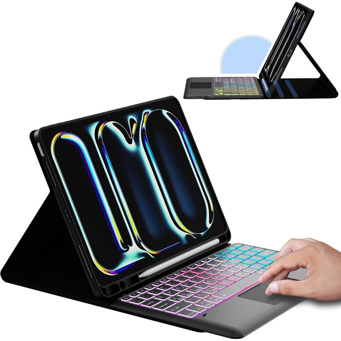 Étui clavier QWERTZ pour iPad Pro 13" (M4) - Jusqu'à 33% de remise