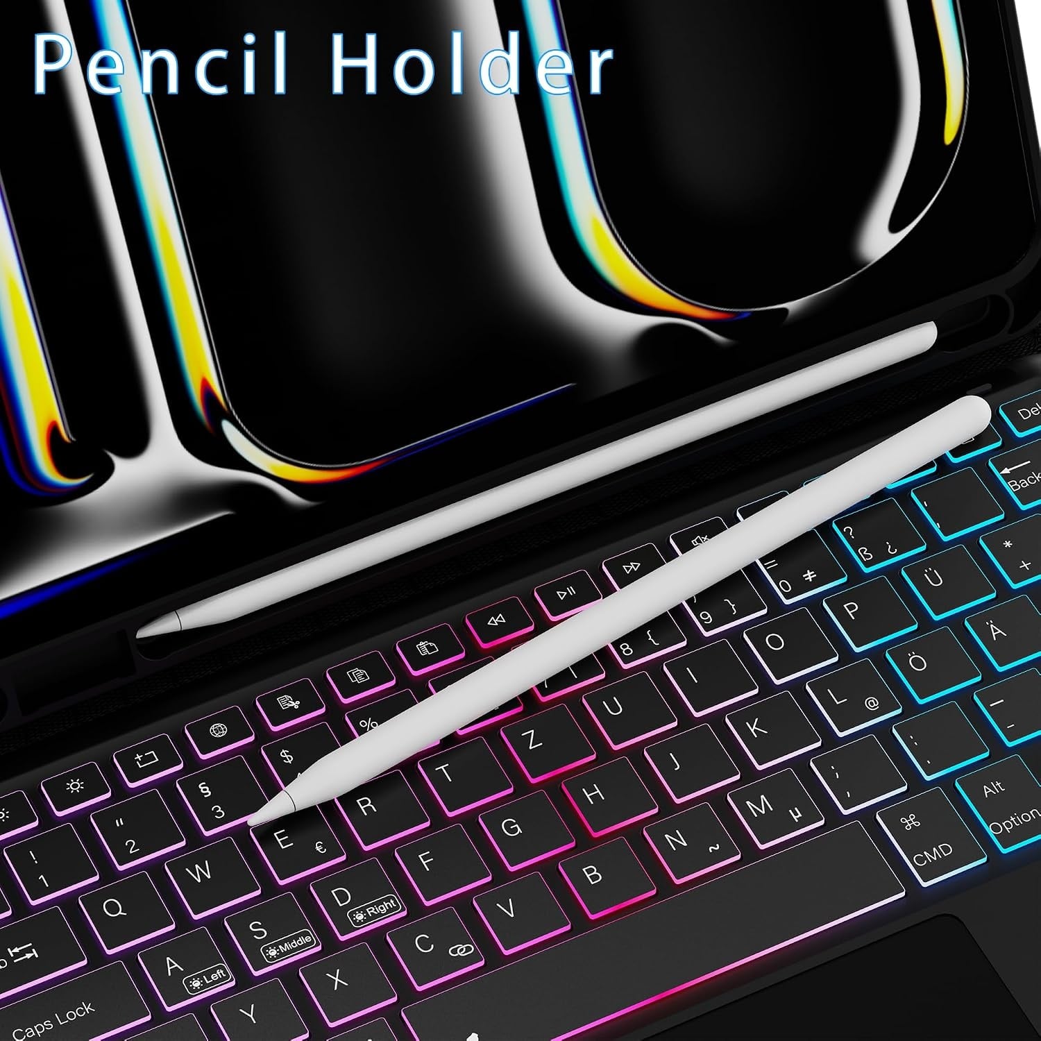 Étui clavier QWERTZ pour iPad Pro 13" (M4) - Jusqu'à 33% de remise