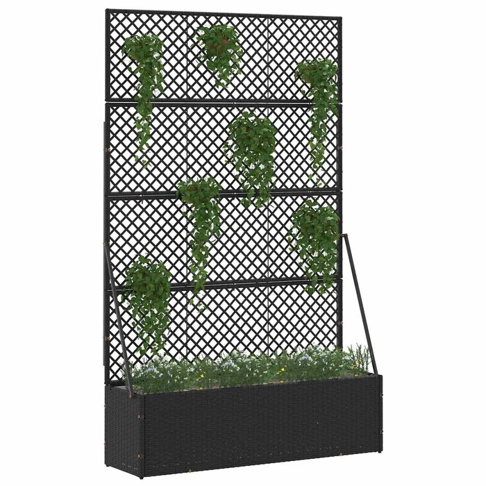 Support pour plantes en rotin rectangulaire - Jusqu'à -54% de remise