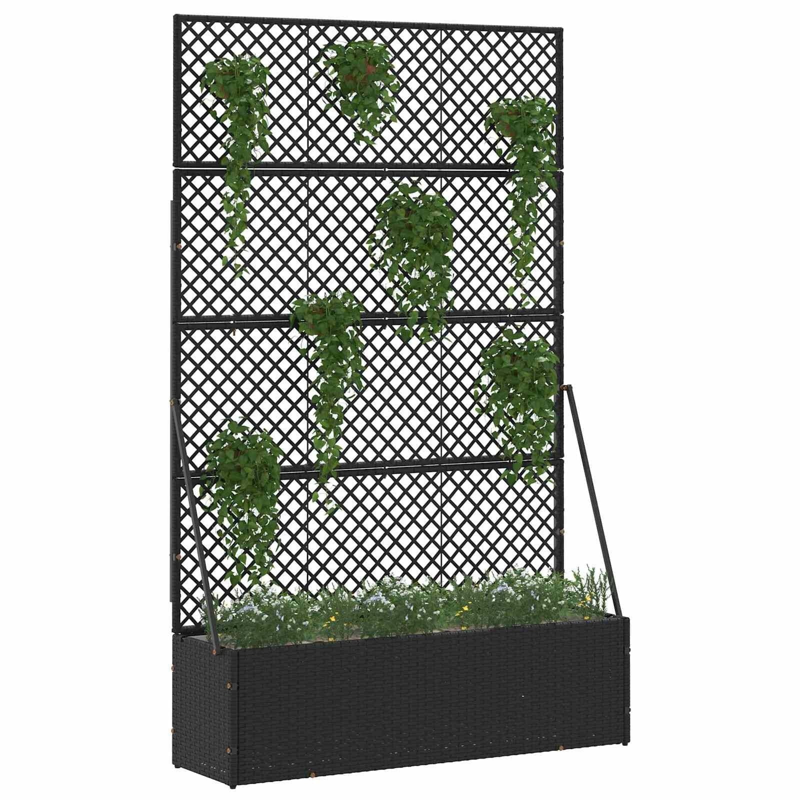 Support pour plantes en rotin rectangulaire - Jusqu'à -54% de remise