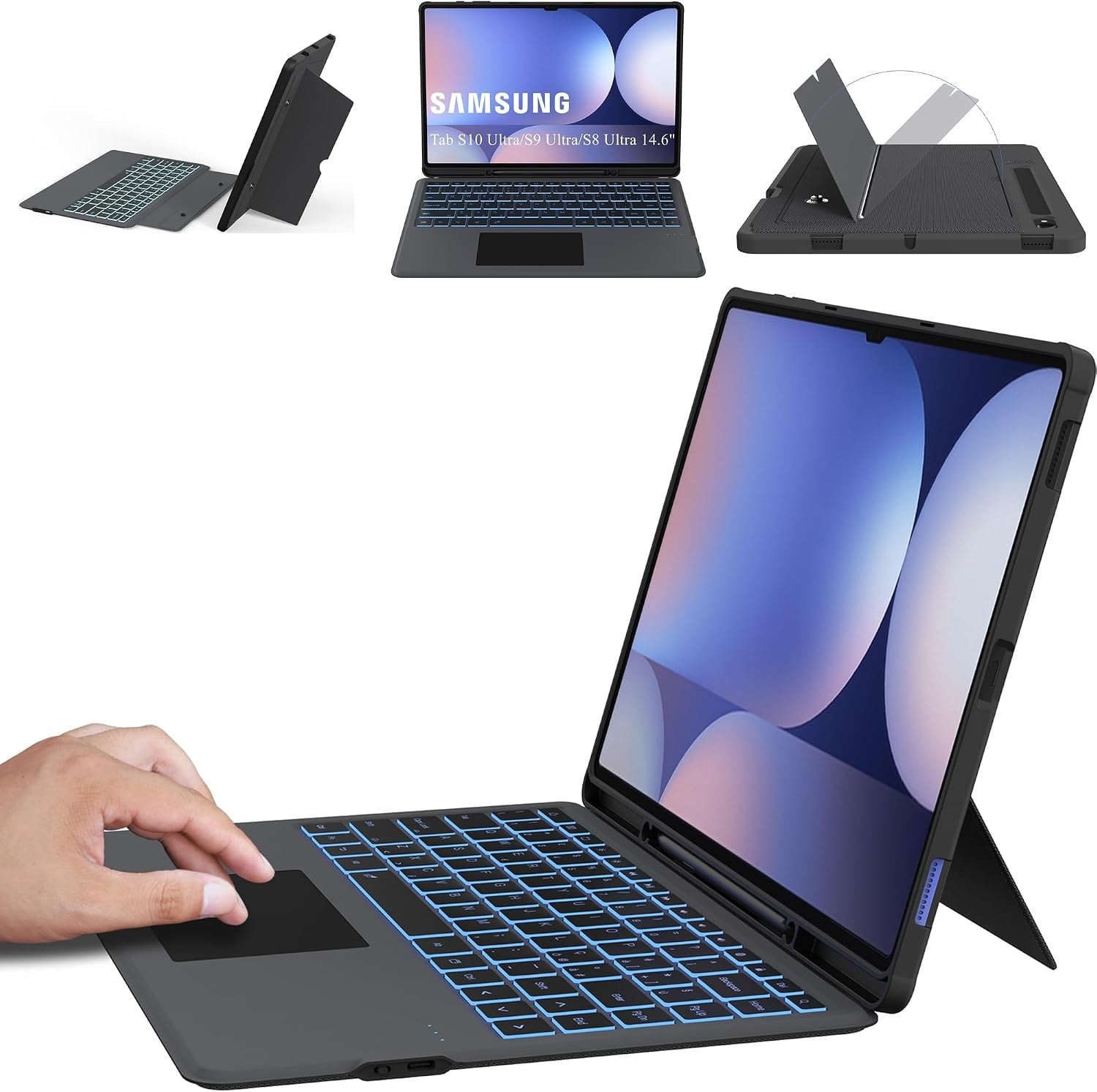 Étui Clavier QWERTY Italien Samsung 14,6" - Jusqu'à 34% de remise