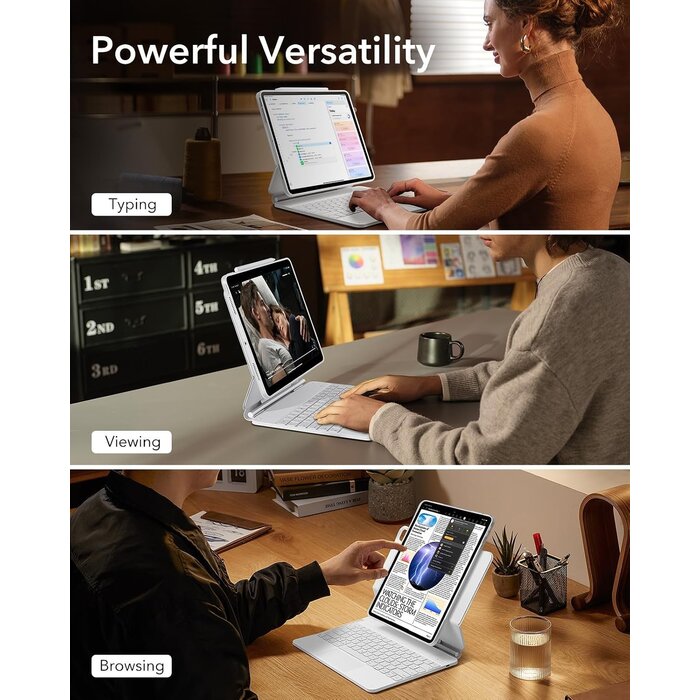 Étui clavier magnétique pour iPad Pro 13" (2024) - Jusqu'à 30% de remise