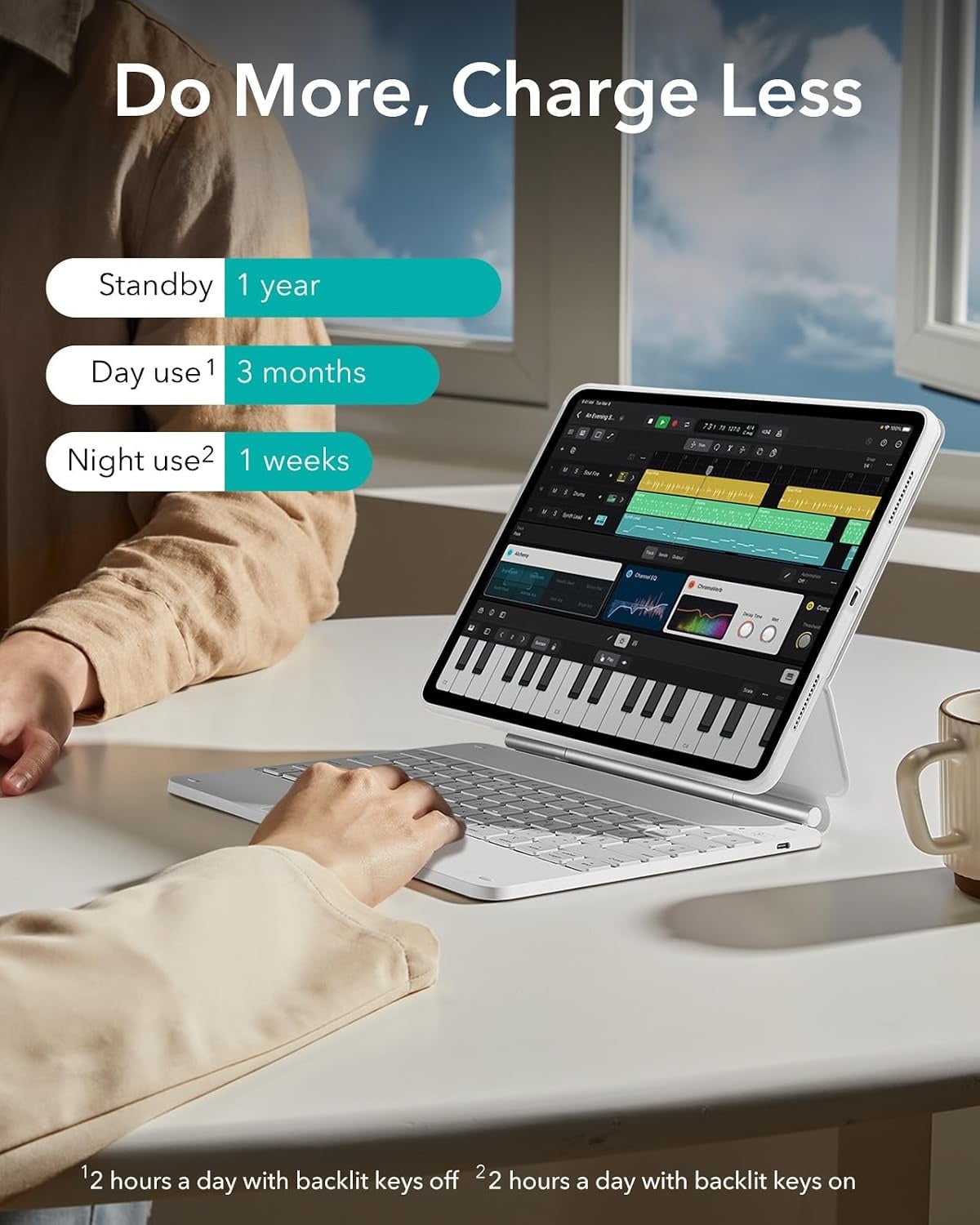 Étui clavier magnétique pour iPad Pro 13" (2024) - Jusqu'à 30% de remise