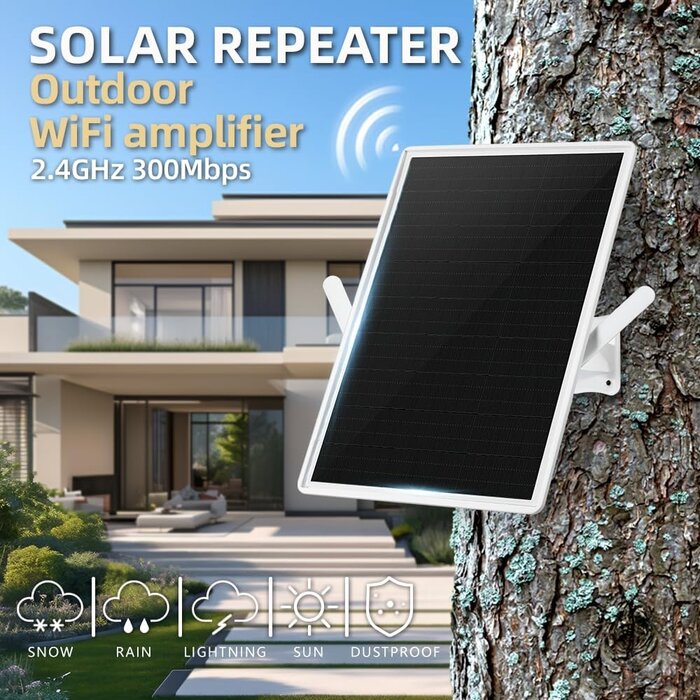 Répéteur WiFi Solaire Extérieur : connectivité totale avec jusqu'à 29% de remise