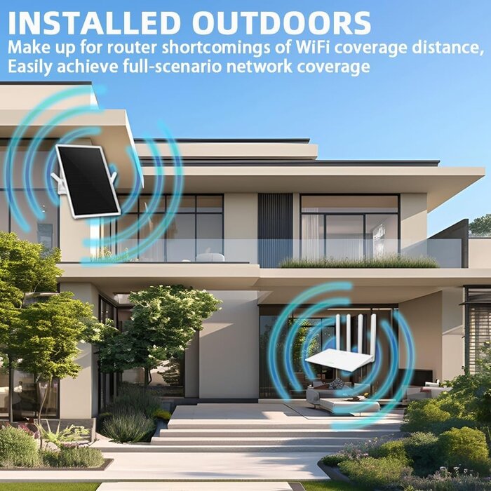 Répéteur WiFi Solaire Extérieur : connectivité totale avec jusqu'à 29% de remise