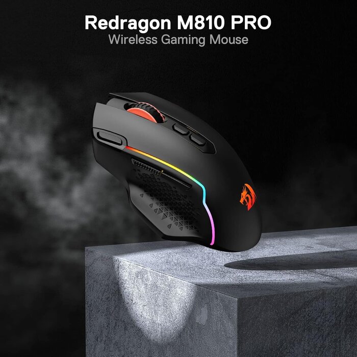 Souris Gaming Sans Fil 10000 DPI RGB - Jusqu'à -32% sur notre Outlet