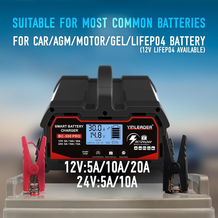 Chargeur Intelligent 12V/24V 30A - Jusqu'à 34% de remise sur l'outlet
