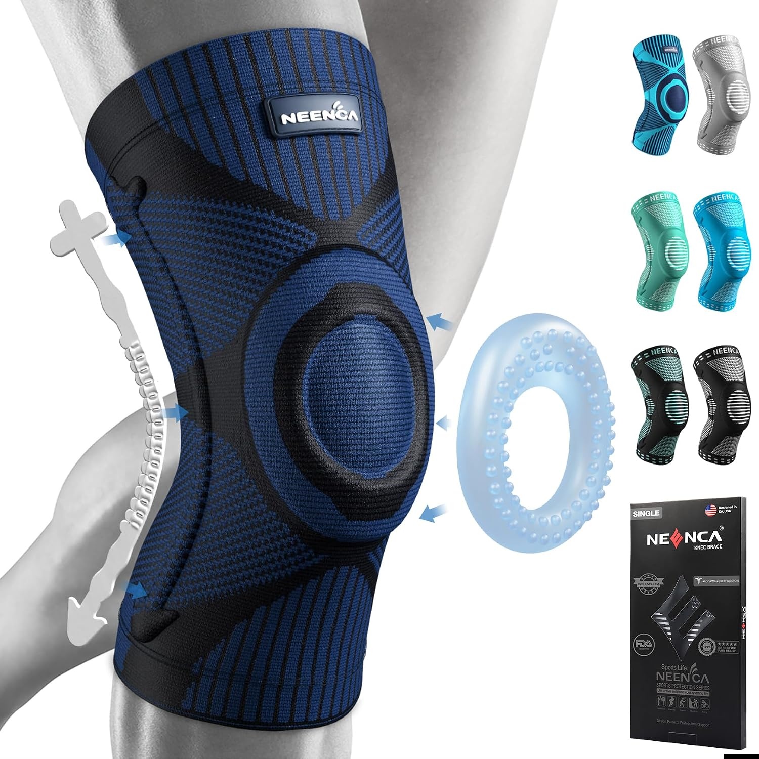 Genouillère de compression stabilisatrice - Jusqu'à -27% sur l'outlet