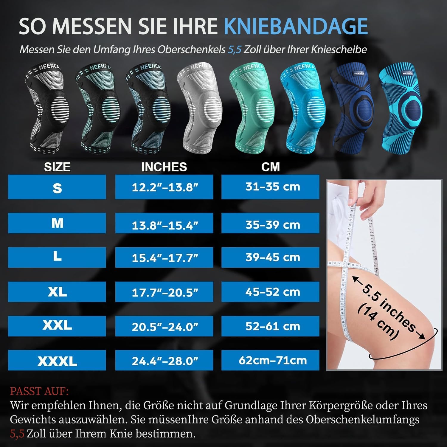 Genouillère de compression stabilisatrice - Jusqu'à -27% sur l'outlet