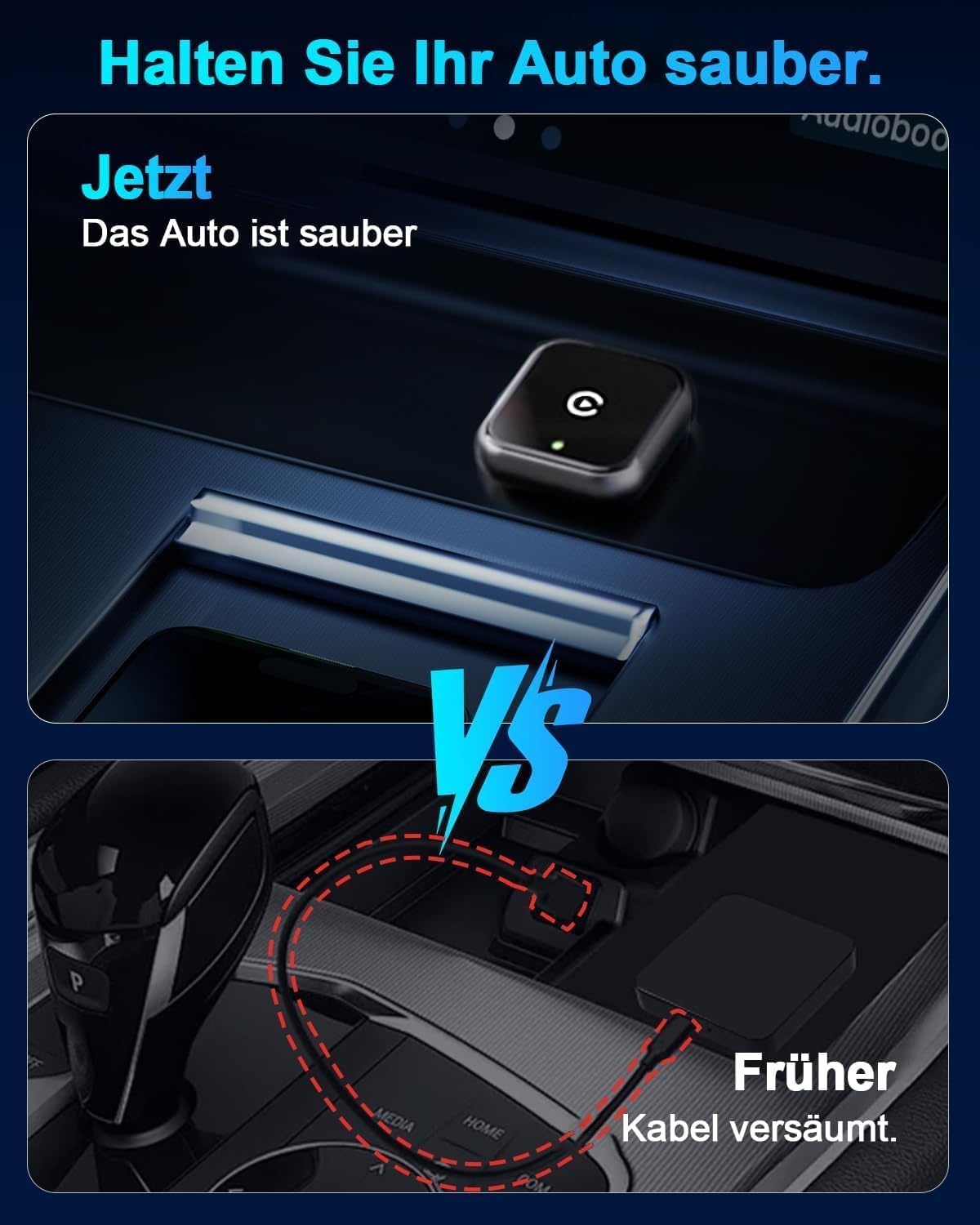 Adaptateur Sans Fil Apple CarPlay & Android Auto T-Mini - Jusqu'à -32%