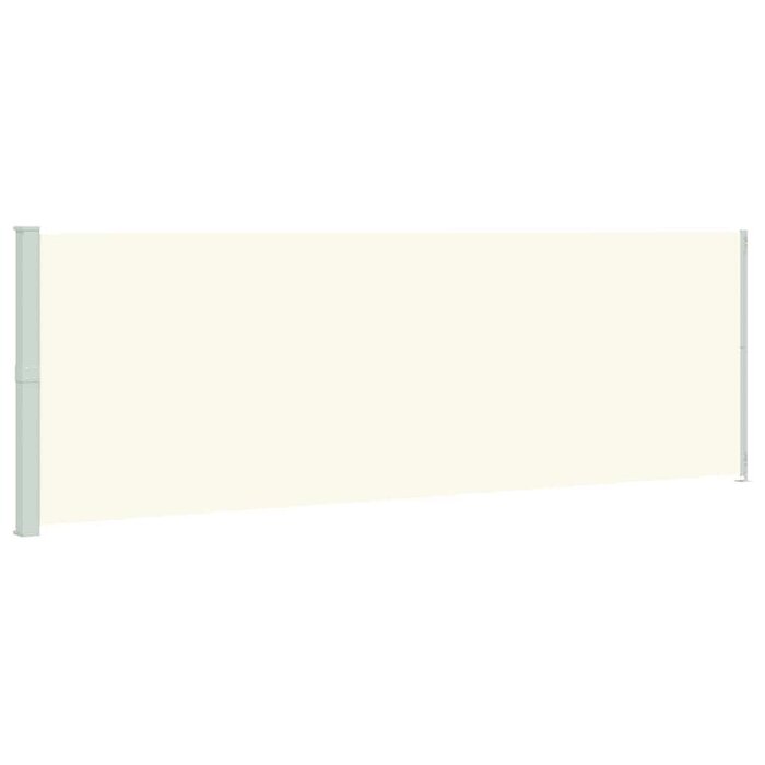 Paravent rétractable 200 x 600 cm Crème - Jusqu'à -47% sur l'outlet