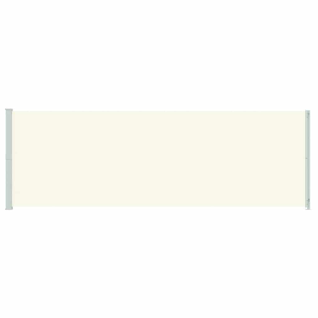 Paravent rétractable 200 x 600 cm Crème - Jusqu'à -47% sur l'outlet