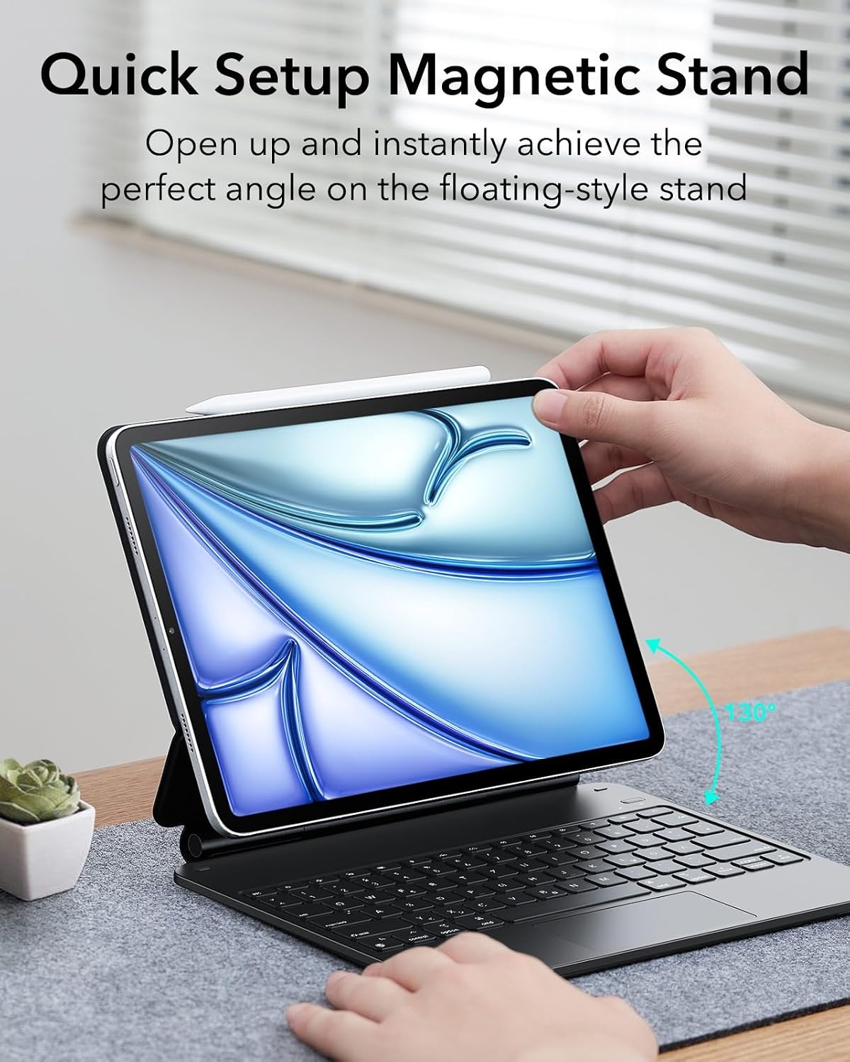 Étui clavier magnétique iPad Pro 12,9" - Jusqu'à 35% de remise