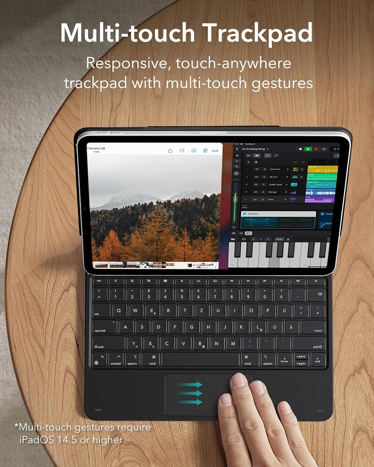 Étui clavier magnétique iPad Pro 12,9" - Jusqu'à 35% de remise