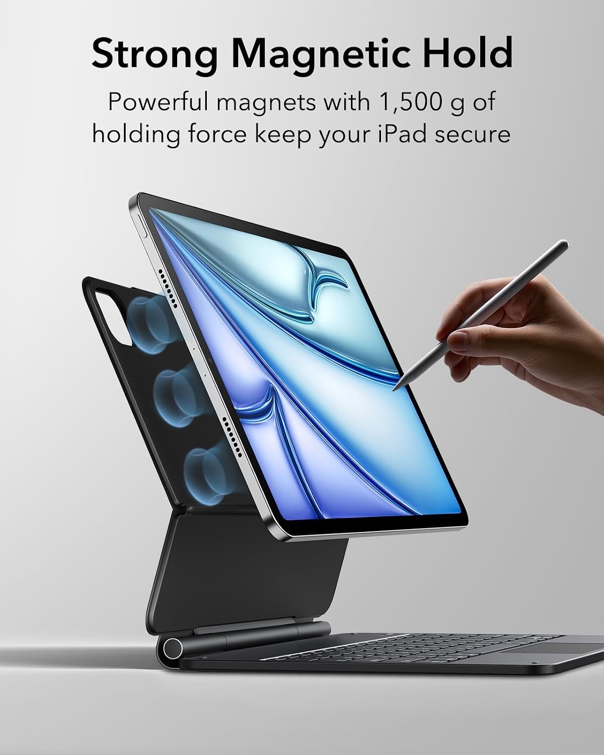 Étui clavier magnétique iPad Pro 12,9" - Jusqu'à 35% de remise