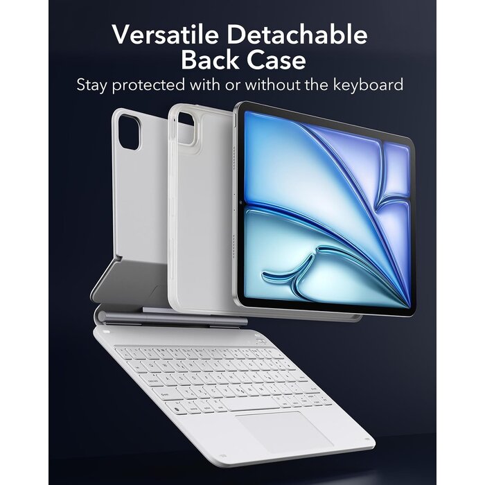 Esr Étui clavier magnétique rétroéclairé pour iPad 11 pouces - Jusqu'à -35%