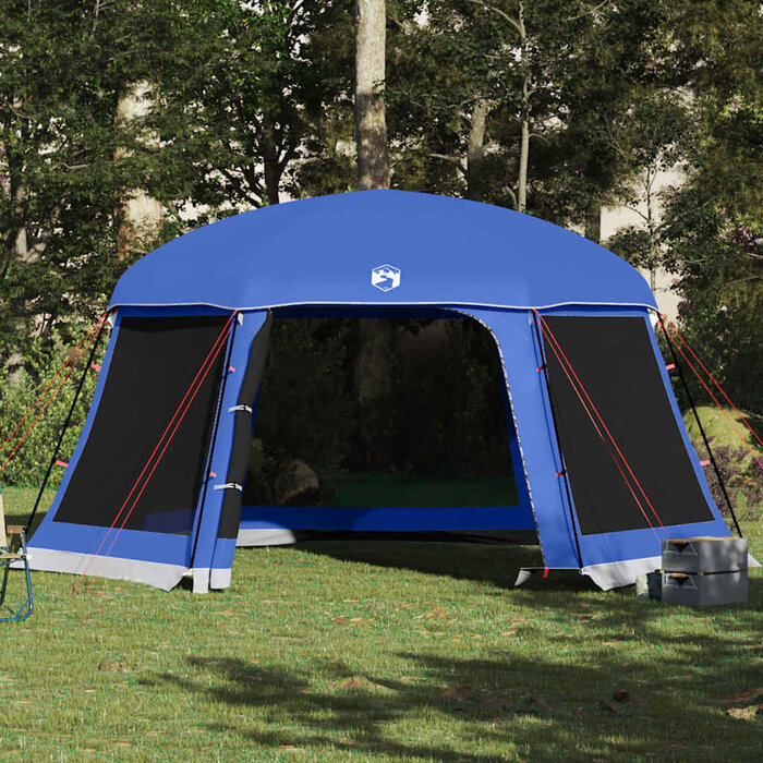 Vidaxl Tente de piscine démontable bleu azur - Jusqu'à 35% de remise