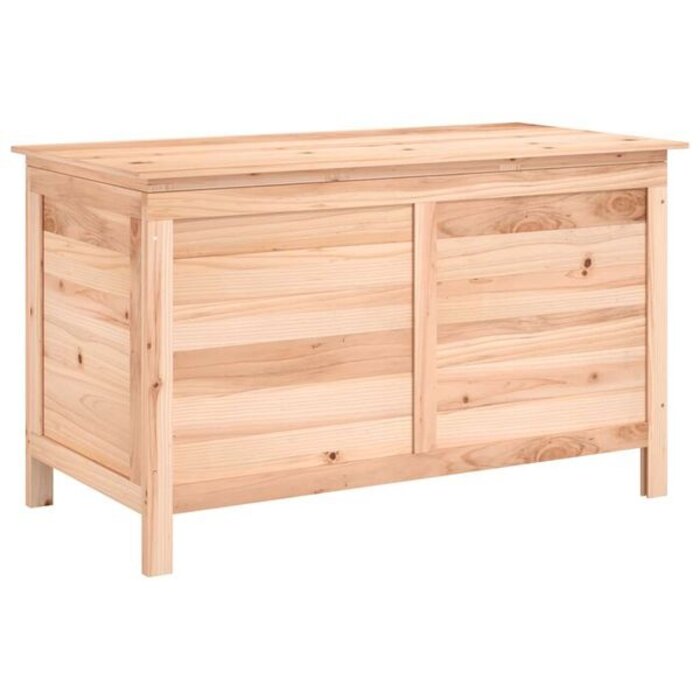 Vidaxl Coffre de jardin en bois d'épicéa 99 cm - Jusqu'à -35% sur l'outlet