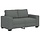 Canapé 2 places gris foncé - Style contemporain - Jusqu'à 35% de réduction