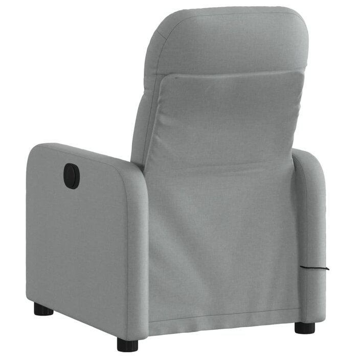 Vidaxl Fauteuil de massage inclinable gris - Confort absolu jusqu'à -35%
