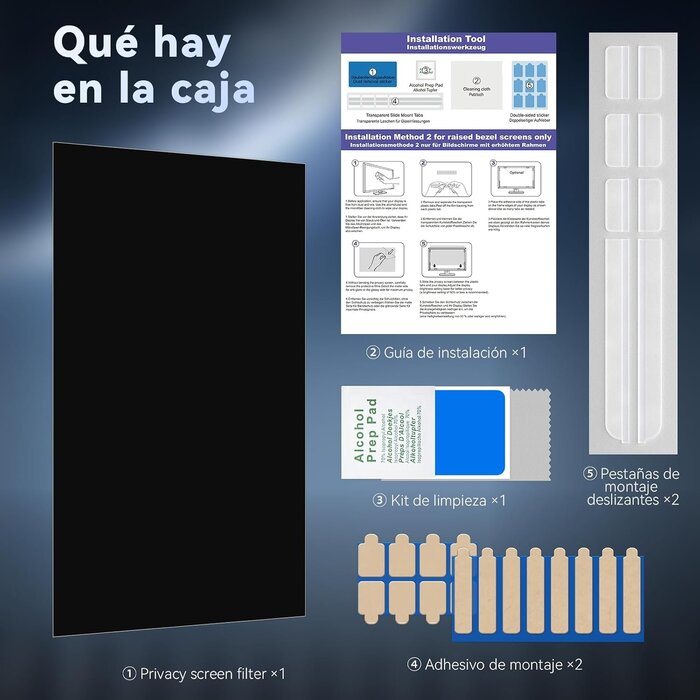 Filtre Confidentialité 27 pouces 16:9 - Anti-reflet - Jusqu'à -28% de remise