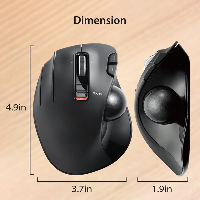 Souris Trackball Ergonomique pour Gaucher - Jusqu'à -28% sur votre achat