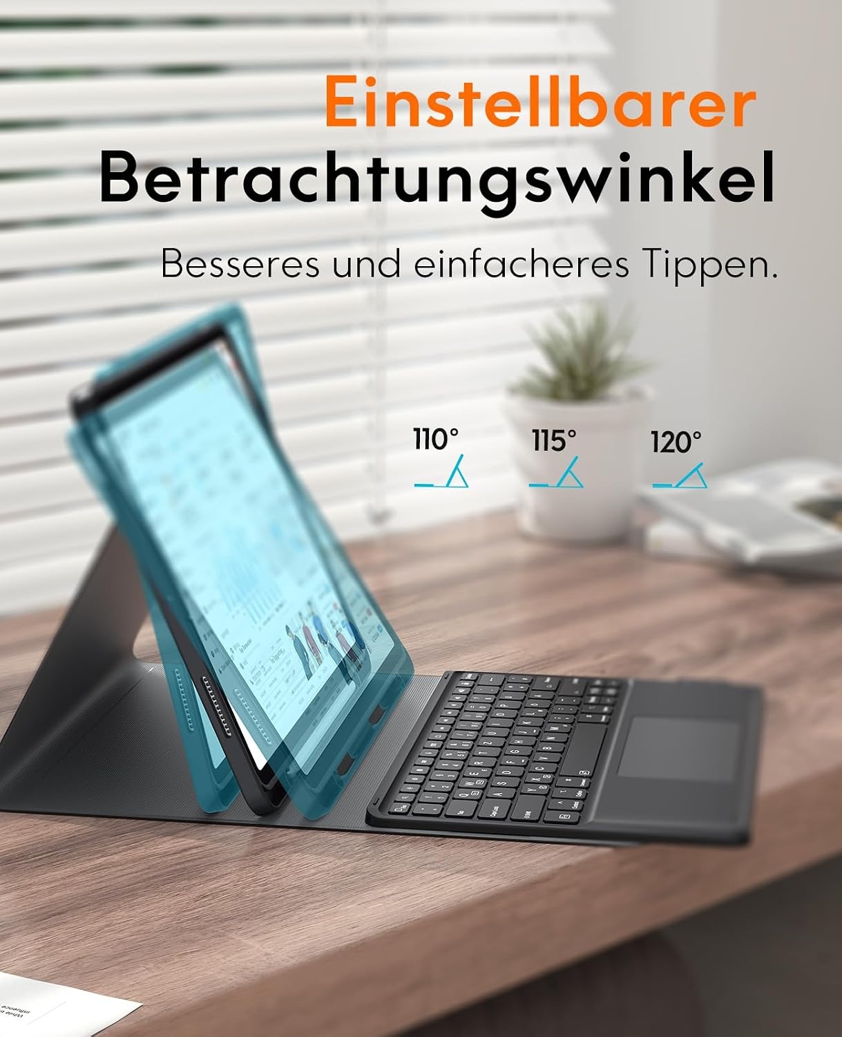 Étui clavier QWERTZ pour iPad Air 13" M2 - Jusqu'à 28% de remise