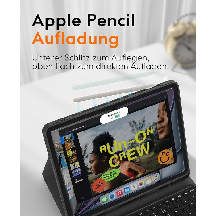 Étui clavier QWERTZ pour iPad Air 13" M2 - Jusqu'à 28% de remise