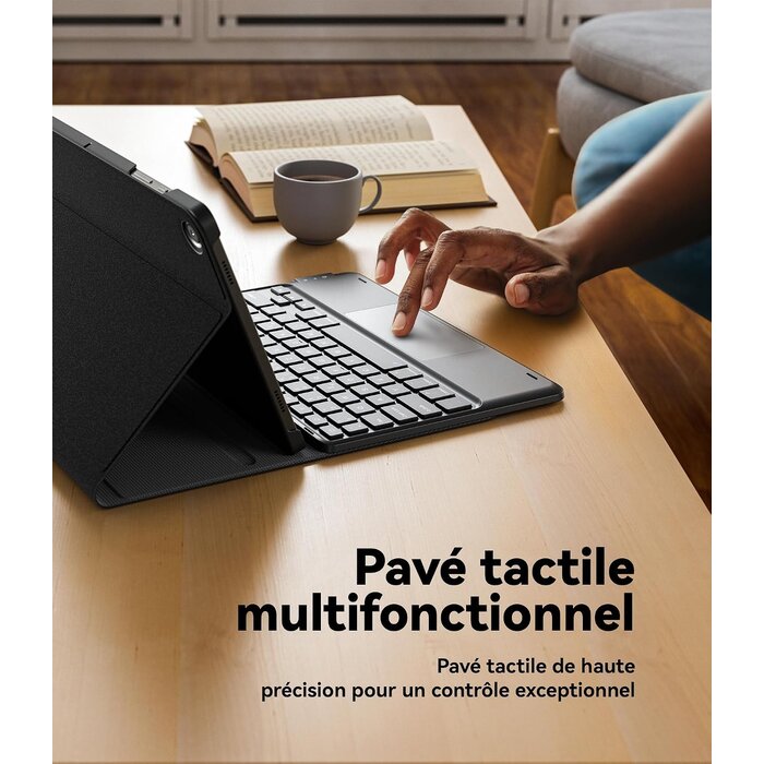 Étui Clavier AZERTY pour Galaxy Tab A9 Plus - Jusqu'à -28% de remise
