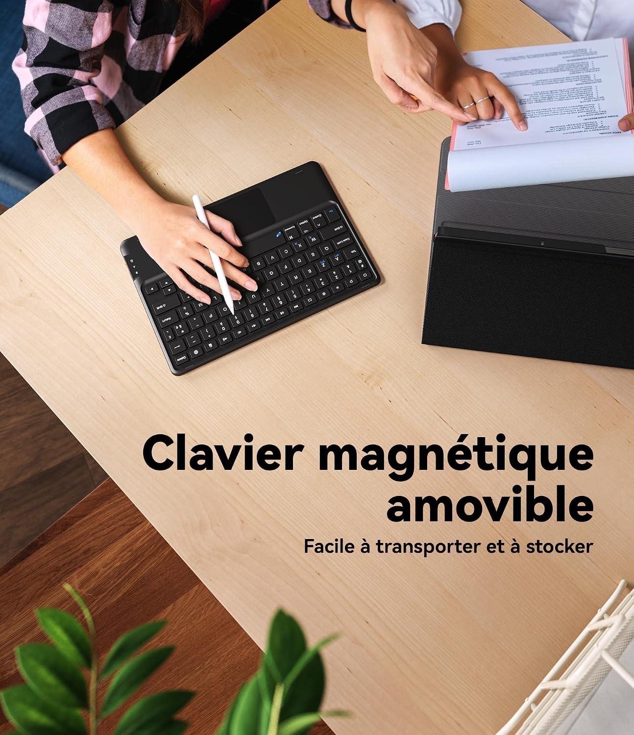 Étui Clavier AZERTY pour Galaxy Tab A9 Plus - Jusqu'à -28% de remise