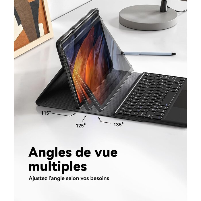 Étui Clavier AZERTY pour Galaxy Tab A9 Plus - Jusqu'à -28% de remise