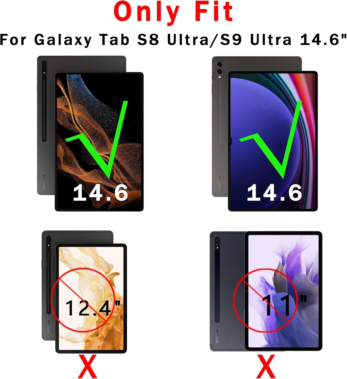 Étui Clavier AZERTY pour Tab S9/S8 Ultra - Jusqu'à -33% sur l'Outlet
