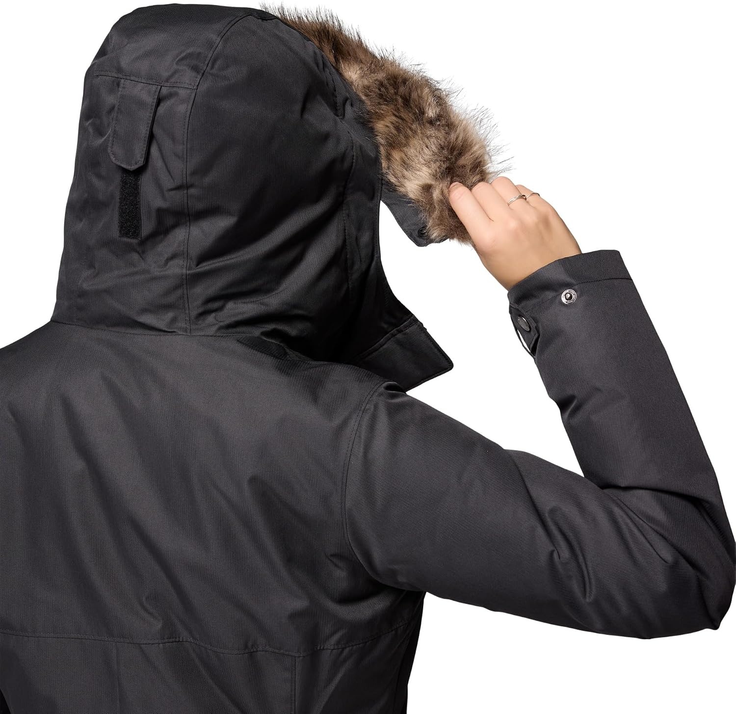 Manteau d'hiver long matelassé femme noir - Jusqu'à 35% de réduction