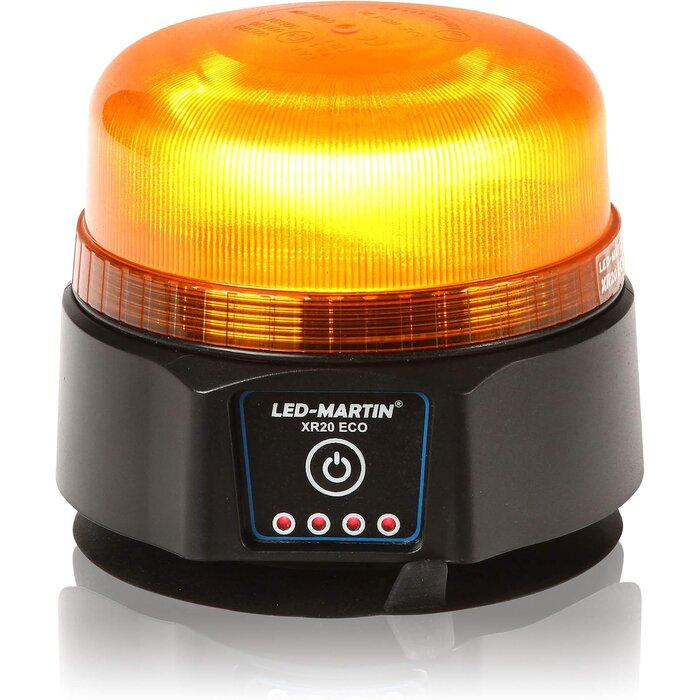 Gyrophare LED Sans Fil XR20 Jaune - Aimanté et Rechargeable - Jusqu'à 34% de remise