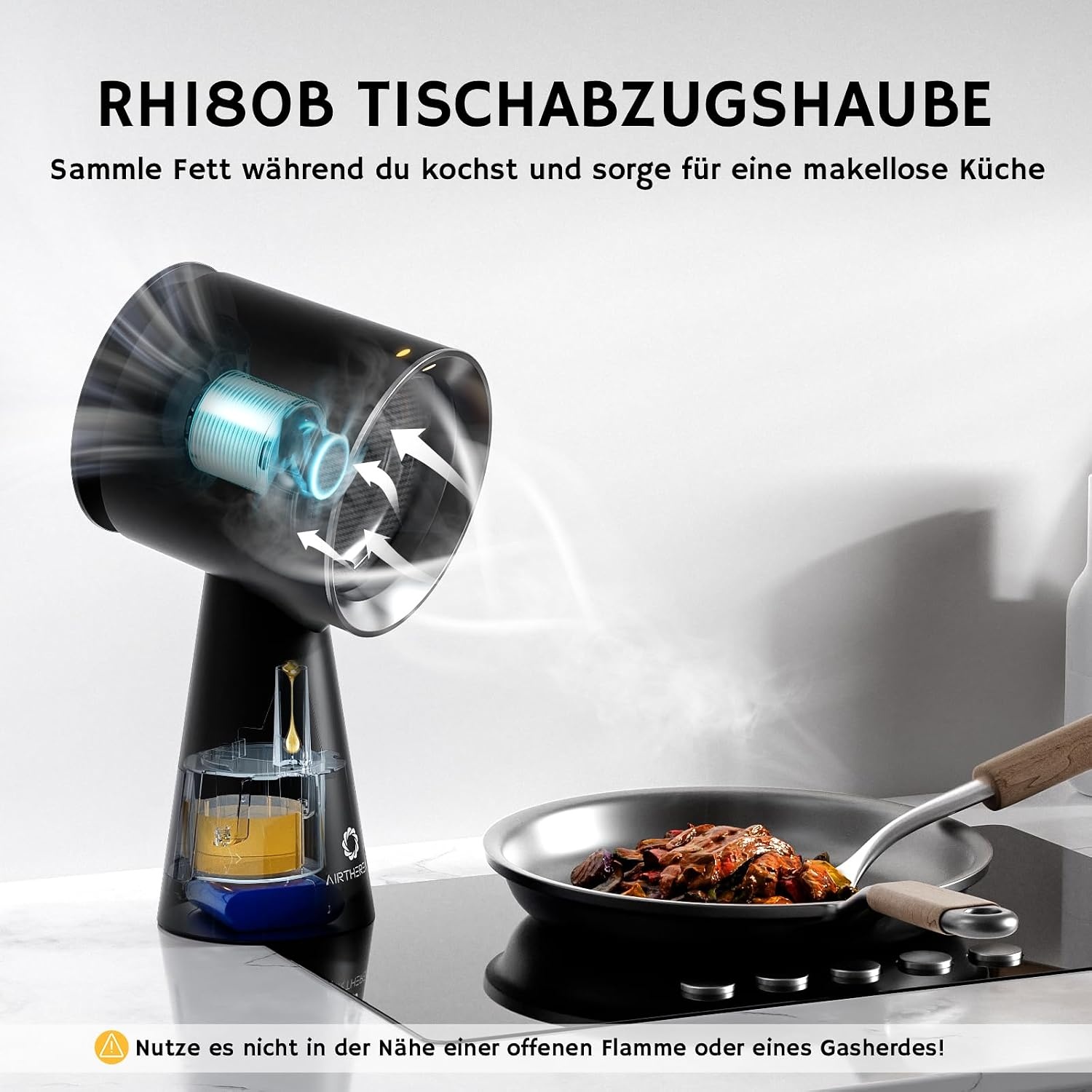 Hotte aspirante portable - Jusqu'à 34% de remise - 3 vitesses