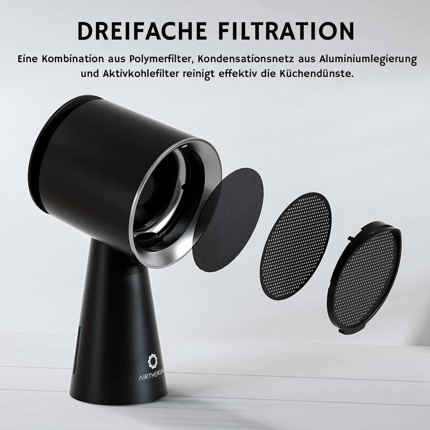 Hotte aspirante portable - Jusqu'à 34% de remise - 3 vitesses