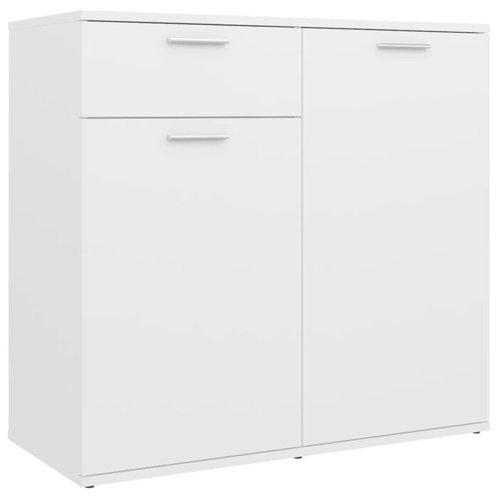 Vidaxl Buffet bas blanc 80x36 cm - Design minimaliste - Jusqu'à -54%