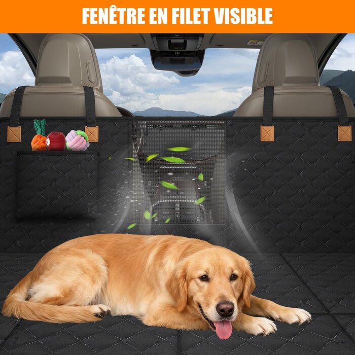 Housse auto rigide pour chien - Étanchéité & confort - Jusqu'à -33%