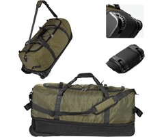 Sac de voyage extensible 110-140L - Vert Militaire - Jusqu'à -46%