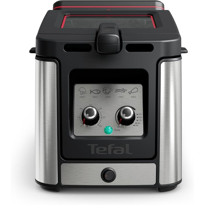 Amazon Friteuse électrique 3,5L Acier Inoxydable - Jusqu'à -29% sur l'Outlet