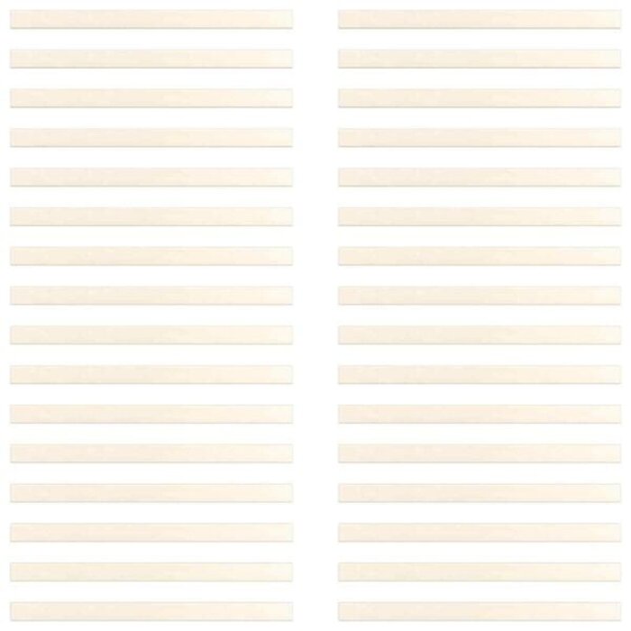 Lot de 32 lattes de sommier en pin massif 90cm - Jusqu'à -34%