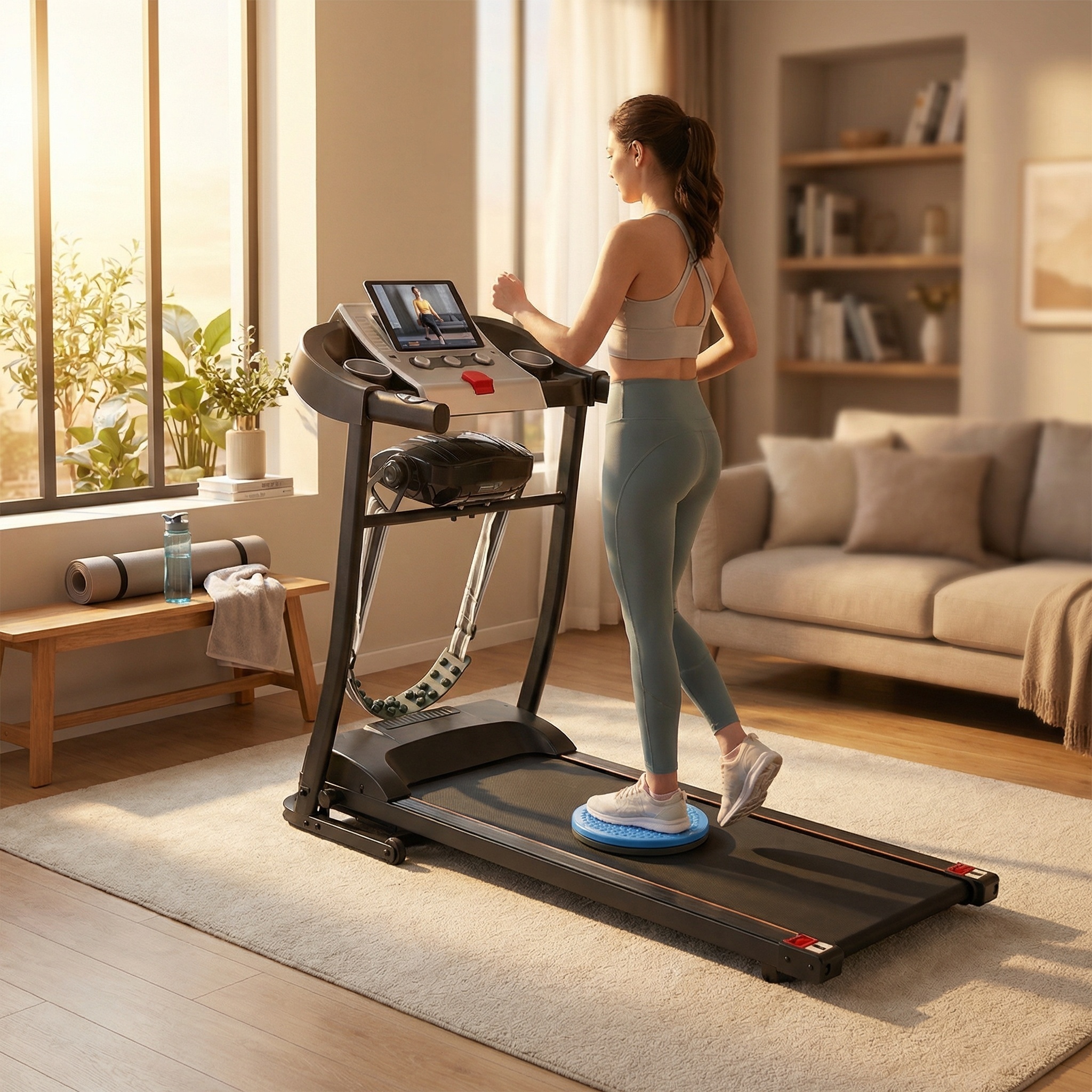 Tapis de course pliable inclinable - Jusqu'à -35% sur les retours clients