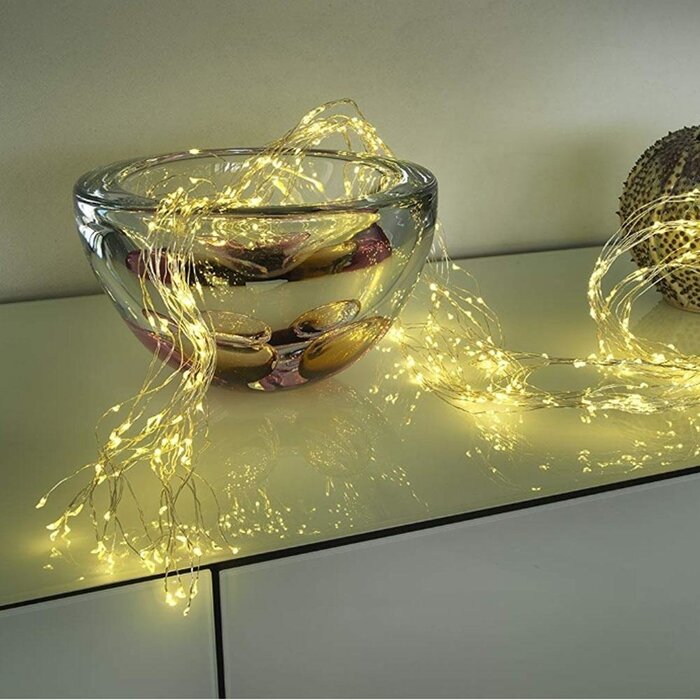 Guirlande Lumineuse 400 LED 50m - Blanc Chaud - Jusqu'à -32%