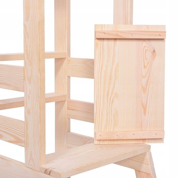 Tour d'apprentissage en bois naturel - Réglable - Jusqu'à -40%