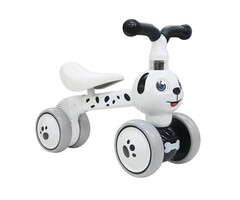 Ecotoys Draisienne enfant Chien blanc - Légère et robuste - Jusqu'à -50%