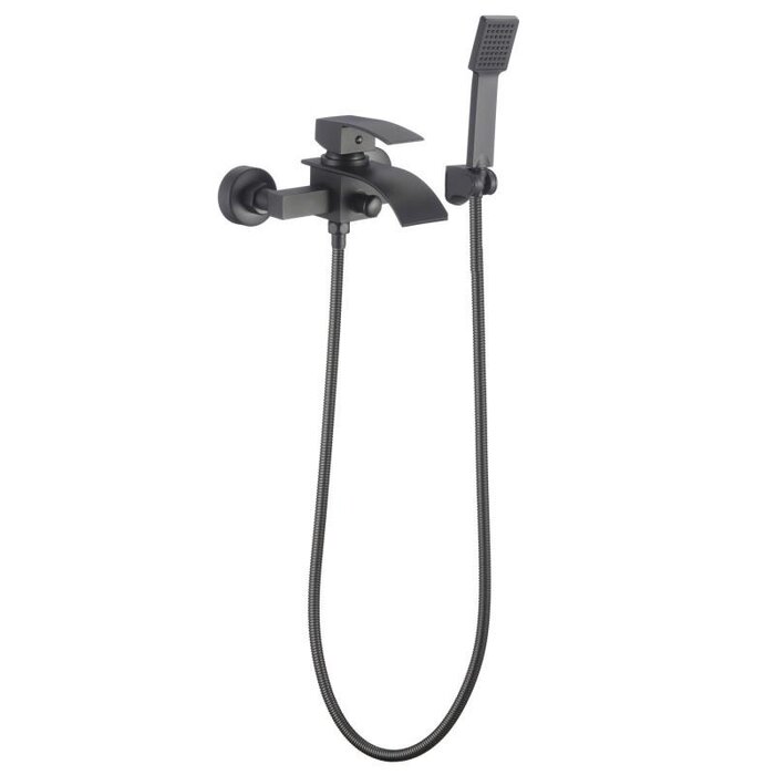 Mitigeur Bain Mural Noir Cascade - Jusqu'à -24% sur votre équipement